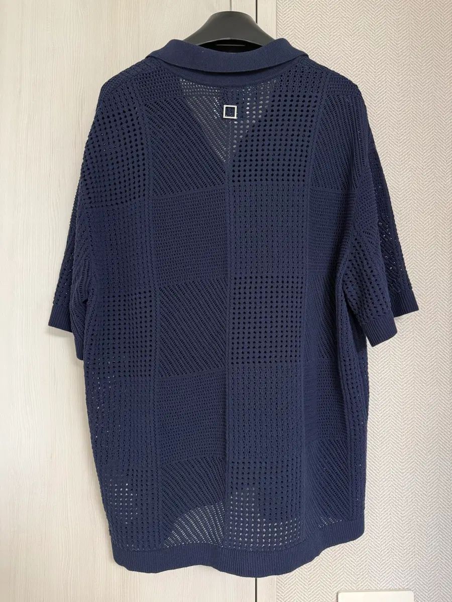 (48) 25ss ウーヨンミ クロシェ ショートスリーブ 半袖 ニット カーディガン