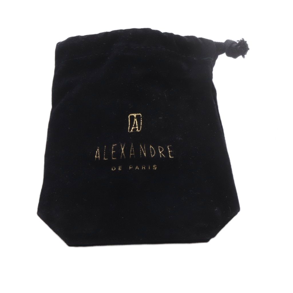 アレクサンドルドゥパリ Alexandre De Paris リボン ベロアポニー