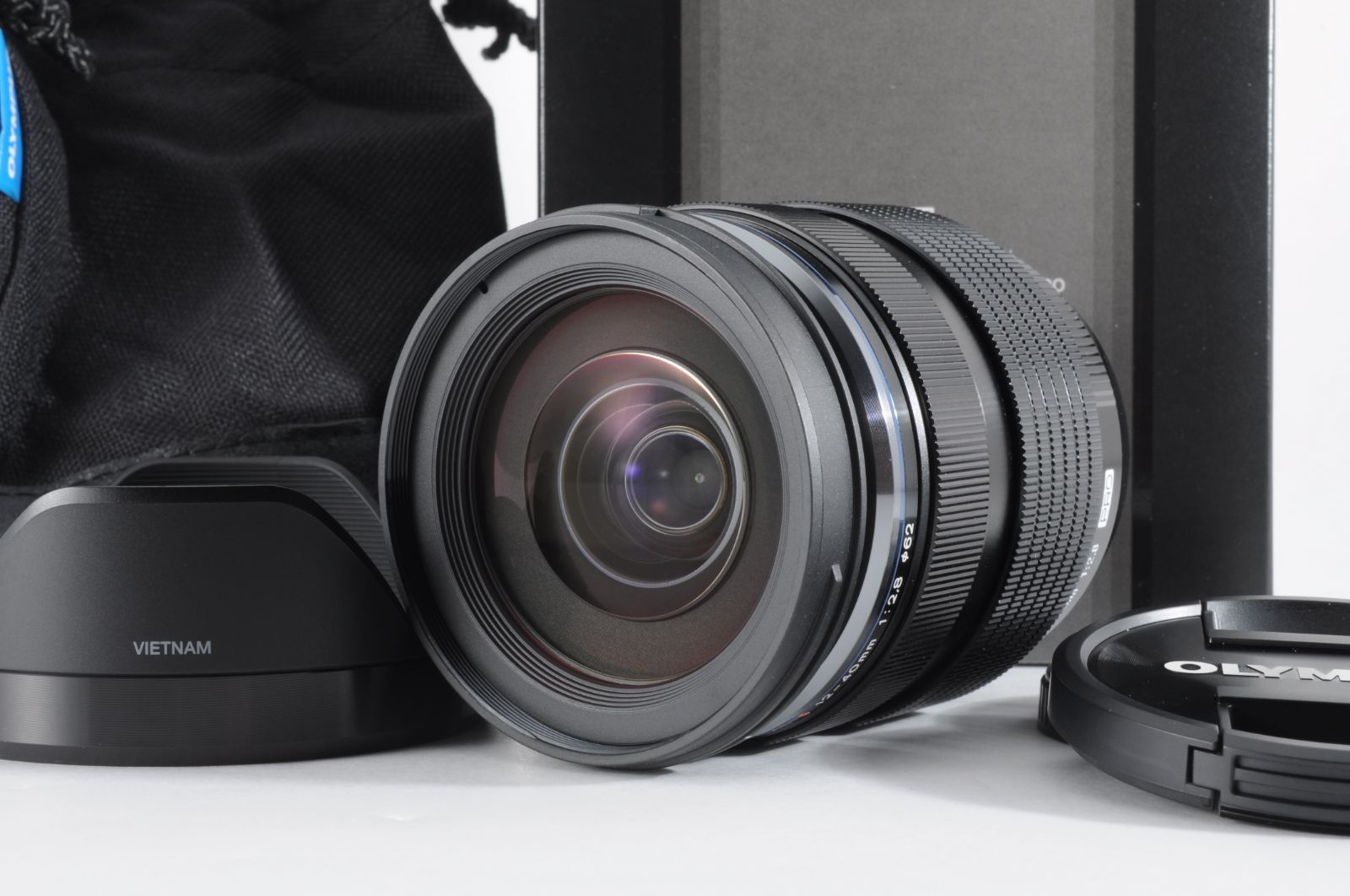 ■ほぼ新品■ ケース付 動作確認済 olympus 12-40mm 2.8 Pro ズームレンズ 元箱付 交換レンズ