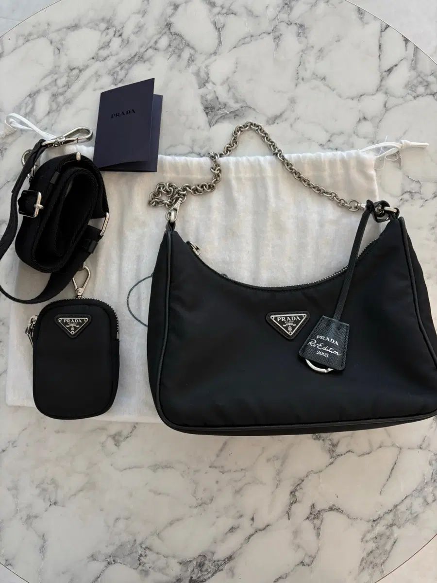 正規品 PRADA リナイロン テスート HOBO BAG