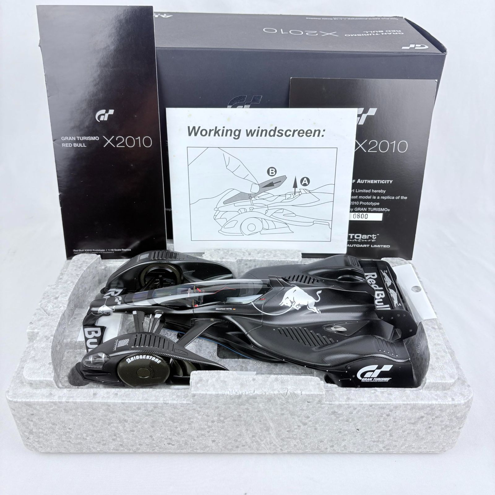 AUTOart 1/18 グランツーリスモ Red Bull X2010 Prototype 13,986円