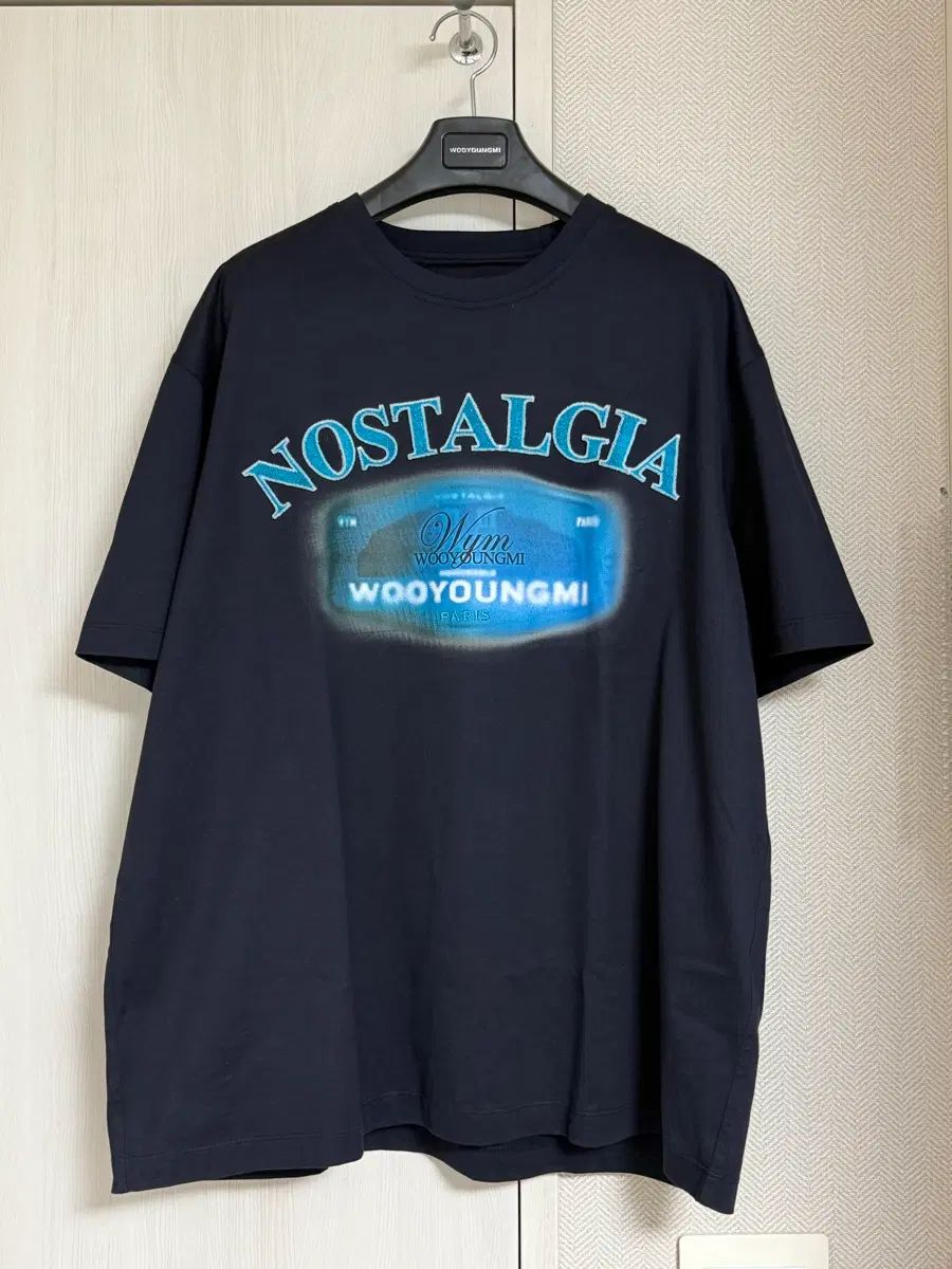(50) ウーヨンミ ノスタルジア 半袖 Tシャツ ネイビー