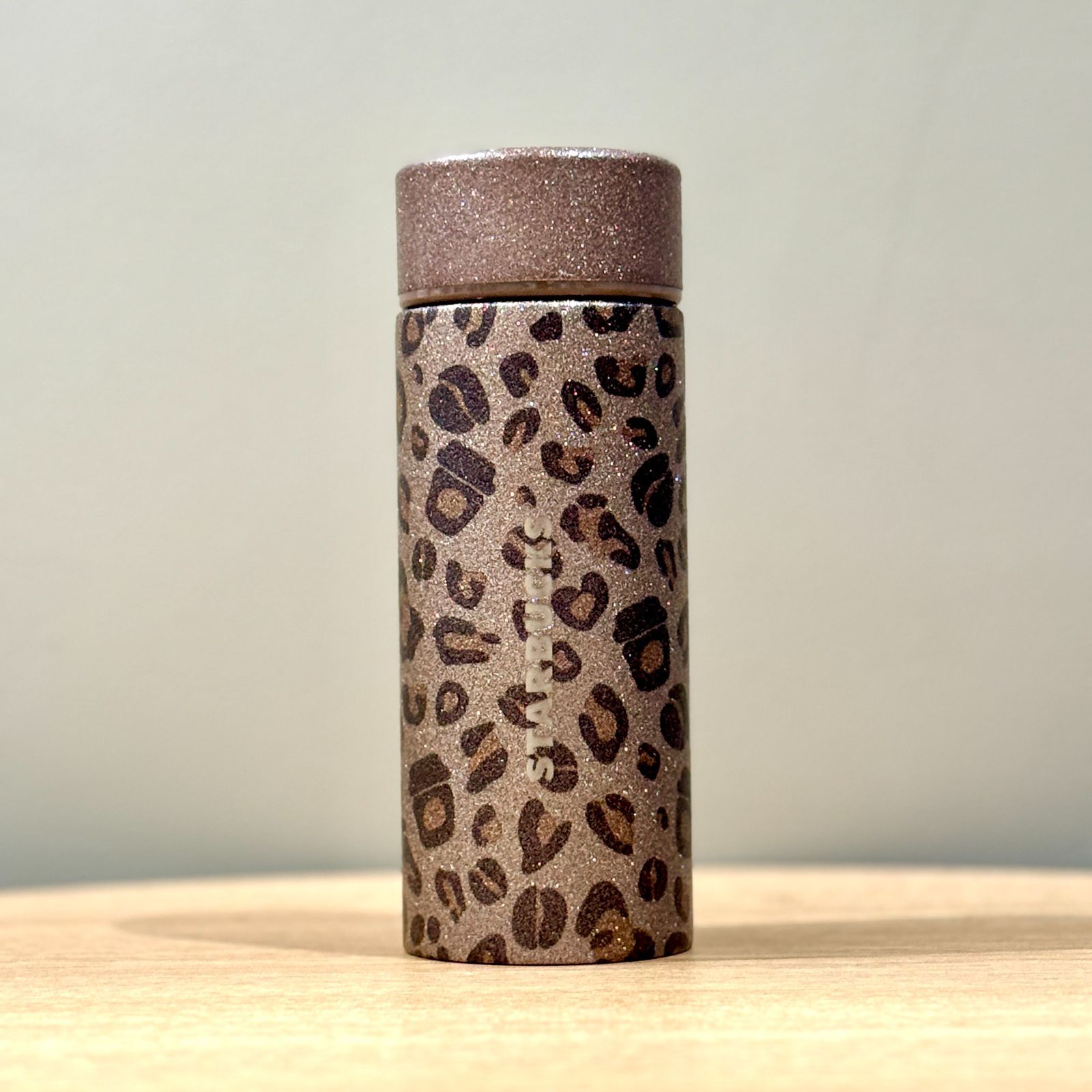 まもなく完売】 STARBUCKS スターバックス レオパード柄 グリッター
