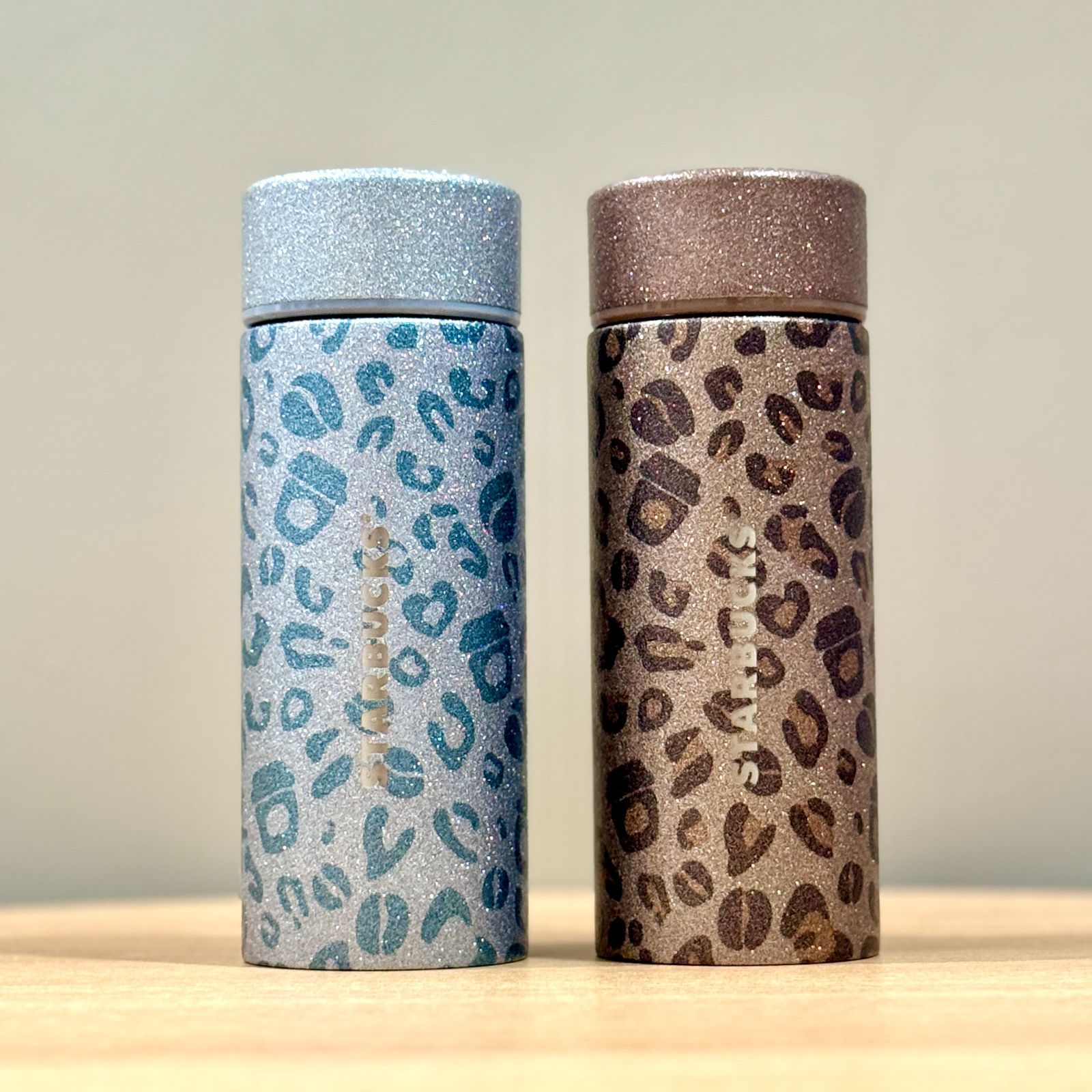 まもなく完売】 STARBUCKS スターバックス レオパード柄 グリッター
