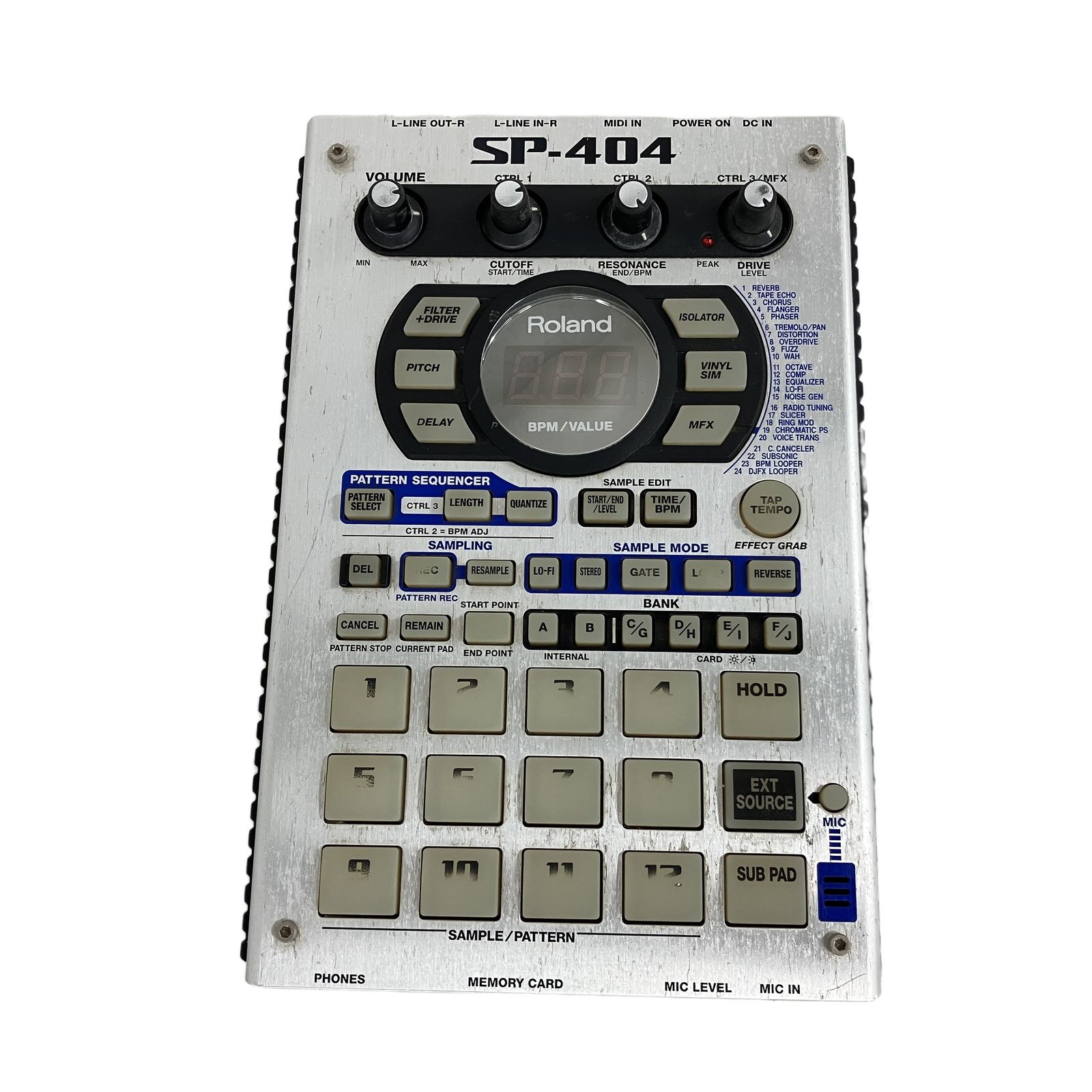 Roland サンプラー SP-404 ジャンク品 Roland サンプラー SP-404