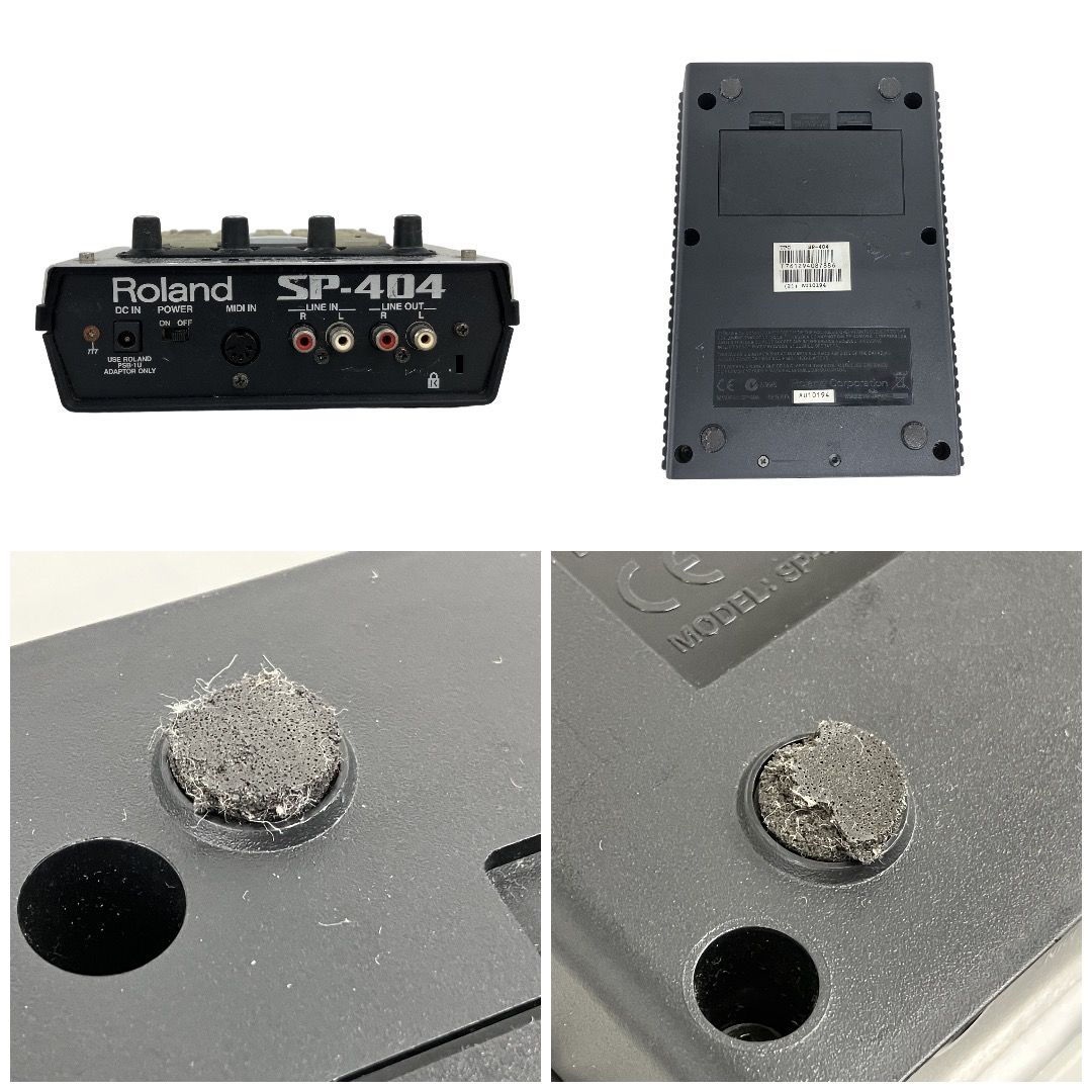 Roland サンプラー SP-404 ジャンク品 Roland SP-404 サンプラー ローランド 音響機材 ジャンク K11549301