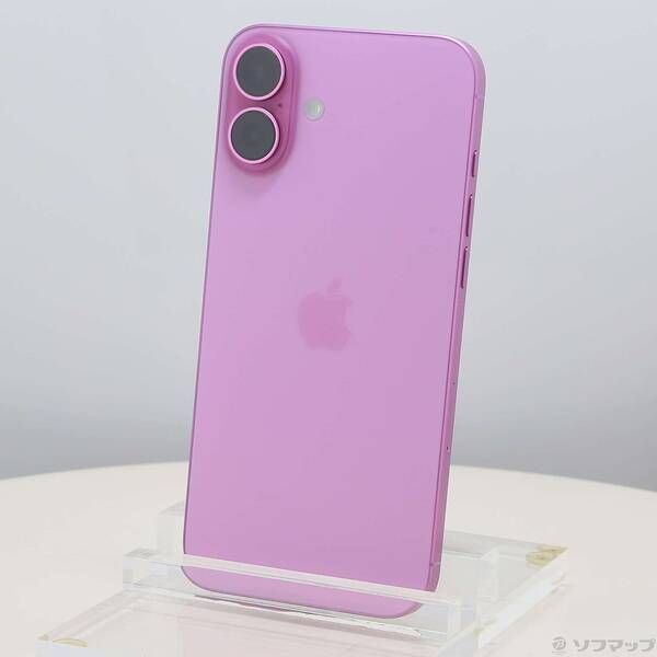 ソフマップ 〔中古品〕 iPhone16 Plus 256GB ピンク MXVJ3J/A SIMフリー【258】
