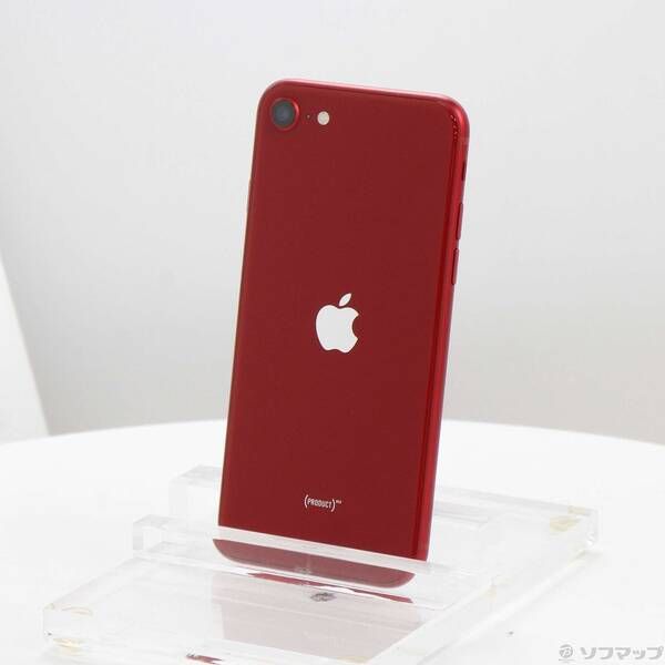 ソフマップ 〔中古品〕 iPhone SE 第3世代 64GB プロダクトレッド MMYE3J／A SIMフリー【368】