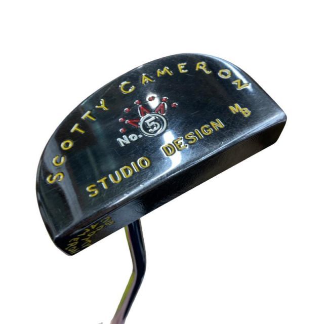 【中古】 タイトリスト SCOTTY CAMERON STUDIO DESIGN 5(2003) 35インチ パター PT スチール (フレックスその他) メンズ 男性用 右利き 右用 Dランク ゴルフクラブ