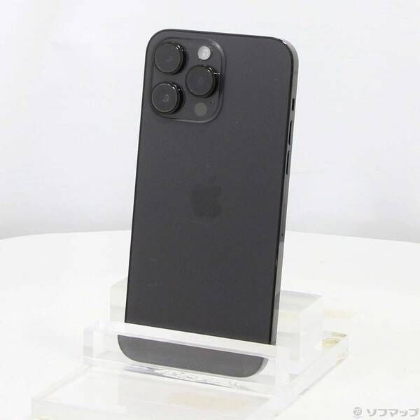 ソフマップ 〔中古品〕 iPhone14 Pro Max 512GB スペースブラック MQ9F3J／A SIMフリー【258】