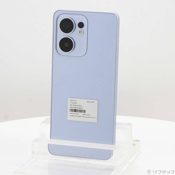 ソフマップ 〔中古品〕 OPPO Reno13 A 128GB アイスブルー OPG05 UQ mobile SIMフリー【349】