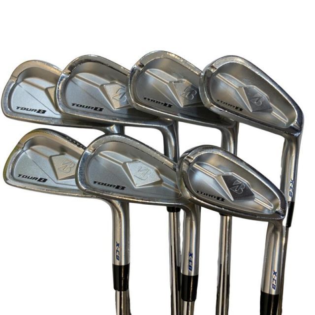 【中古】 ブリヂストン TOUR B X-CB(2018) 7S アイアンセット IR NS PRO MODUS3 TOUR120 (フレックスS) メンズ 男性用 右利き 右用 Cランク ゴルフクラブ