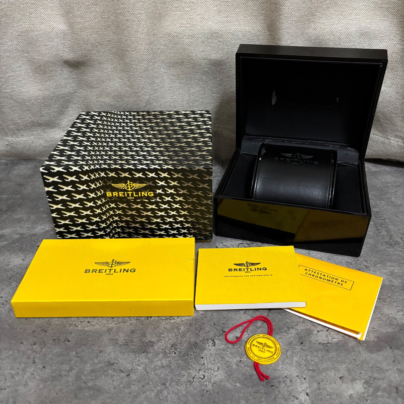管理番号2 Breitling ブライトリング　時計　箱 BREITLING ブライトリング 時計 ケース 空箱 BOX 外箱付 腕時計用 取扱