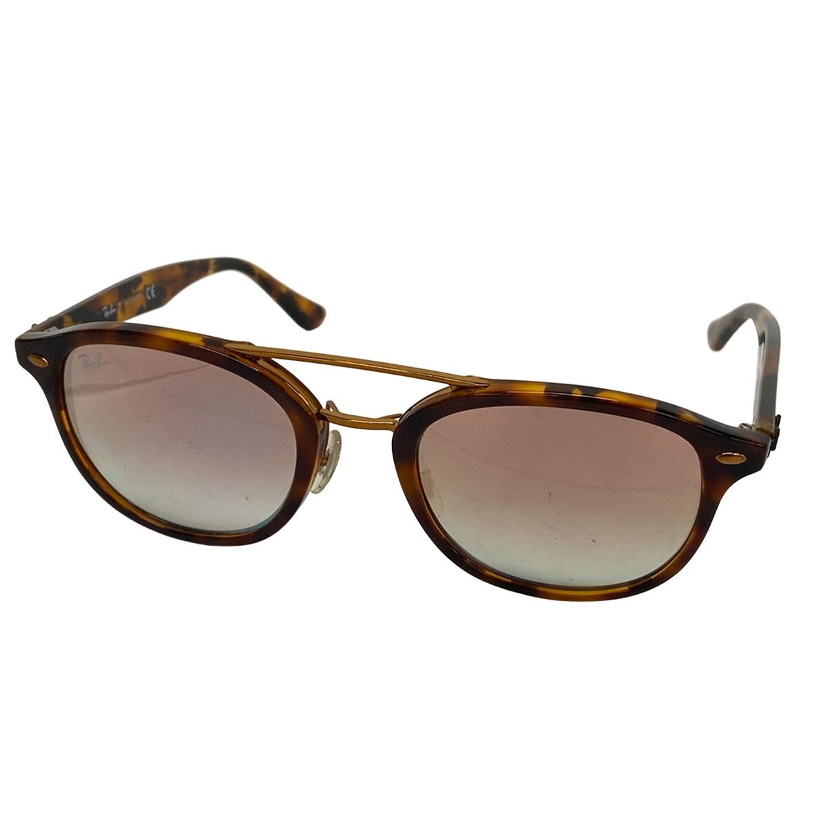 Ray-Ban(レイバン) サングラス美品 RB2183 ブラウン×ダークブラウン ミラーレンズ/べっ甲柄 7,957円