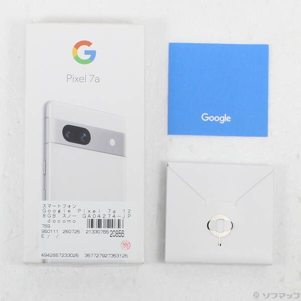 新しく登場ソフマップ 〔中古品〕 Google Pixel 7a 128GB スノー