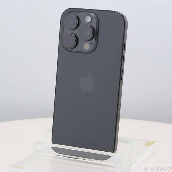 ソフマップ 〔中古品〕 iPhone16 Pro 256GB ブラックチタニウム MYN03J／A SIMフリー【258】