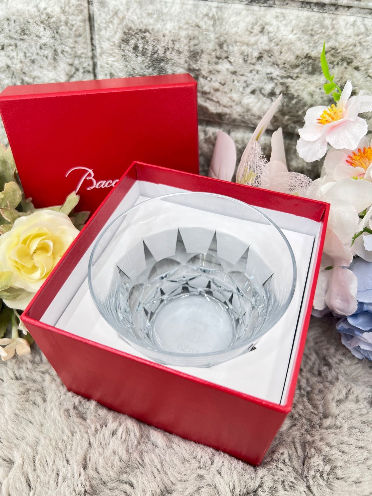Baccarat バカラ ロックグラス 2020年 イヤータンブラー クリスタルガラス 箱付き
