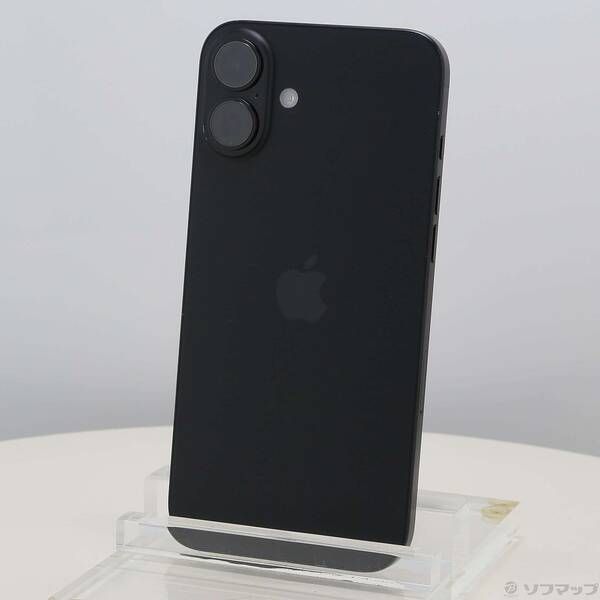 ソフマップ 〔中古品〕 iPhone16 Plus 256GB ブラック MXVG3J／A SIMフリー【262】