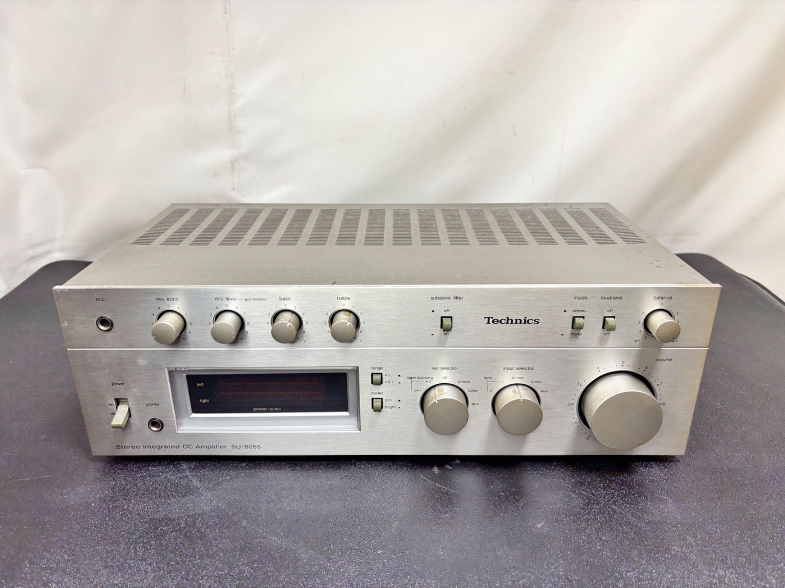 Technics テクニクス プリメインアンプ SU-8055 オーディオ機器 - メルカリ