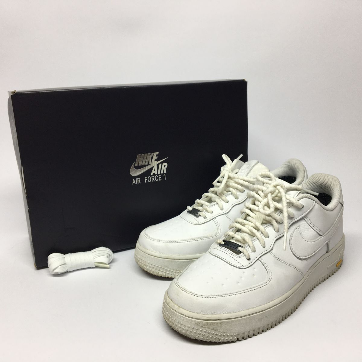 Nike ナイキ Air Force 1 Low GORE-TEX Vibram Summit White 27cm HV5953-100 スニーカー シューズ 箱あり ※中古 【津山店】