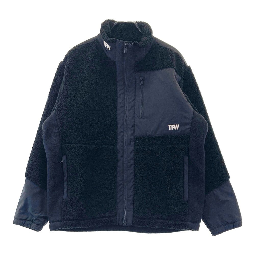 サイズ：XL TFW49 ティーエフダブリューフォーティーナイン ZIP FLEECE JACKET ジップ フリース ジャケット ボア ブラック系 [240101691937] ゴルフウェア メンズ ストスト 13,306円