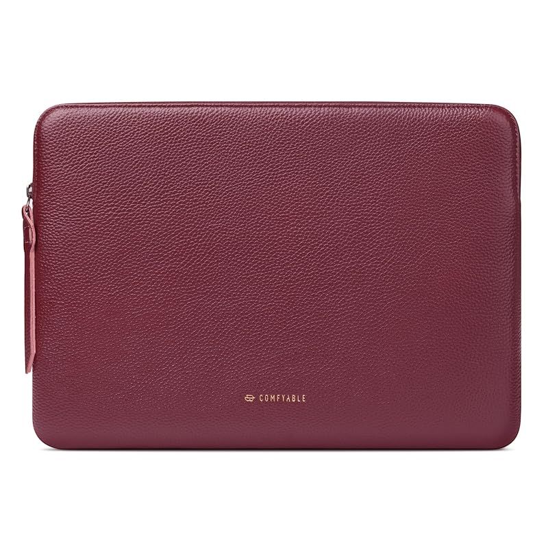 【新品】 Comfyable 本革 ノートパソコンスリーブ 13-14インチ MacBook Air 13