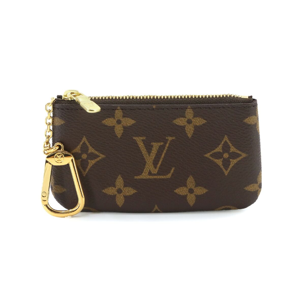 未使用 展示品 ルイ ヴィトン LOUIS VUITTON モノグラム ポシェット クレ コインケース 小銭入れ ブラウン M62650 90335173