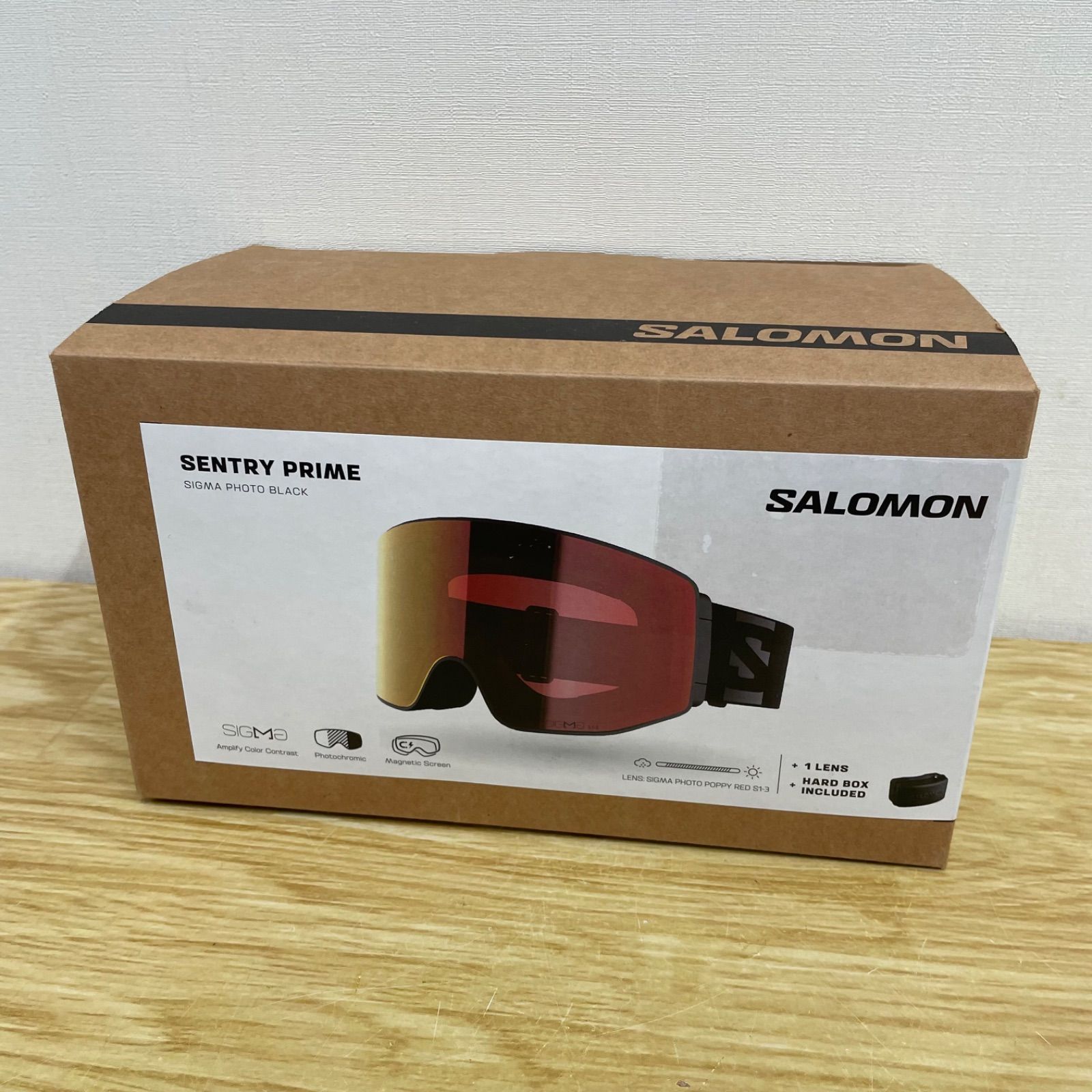■SALOMON サロモン SENTRY PRIME SIGMA セントリープライム ゴーグル A26-2850 14,652円