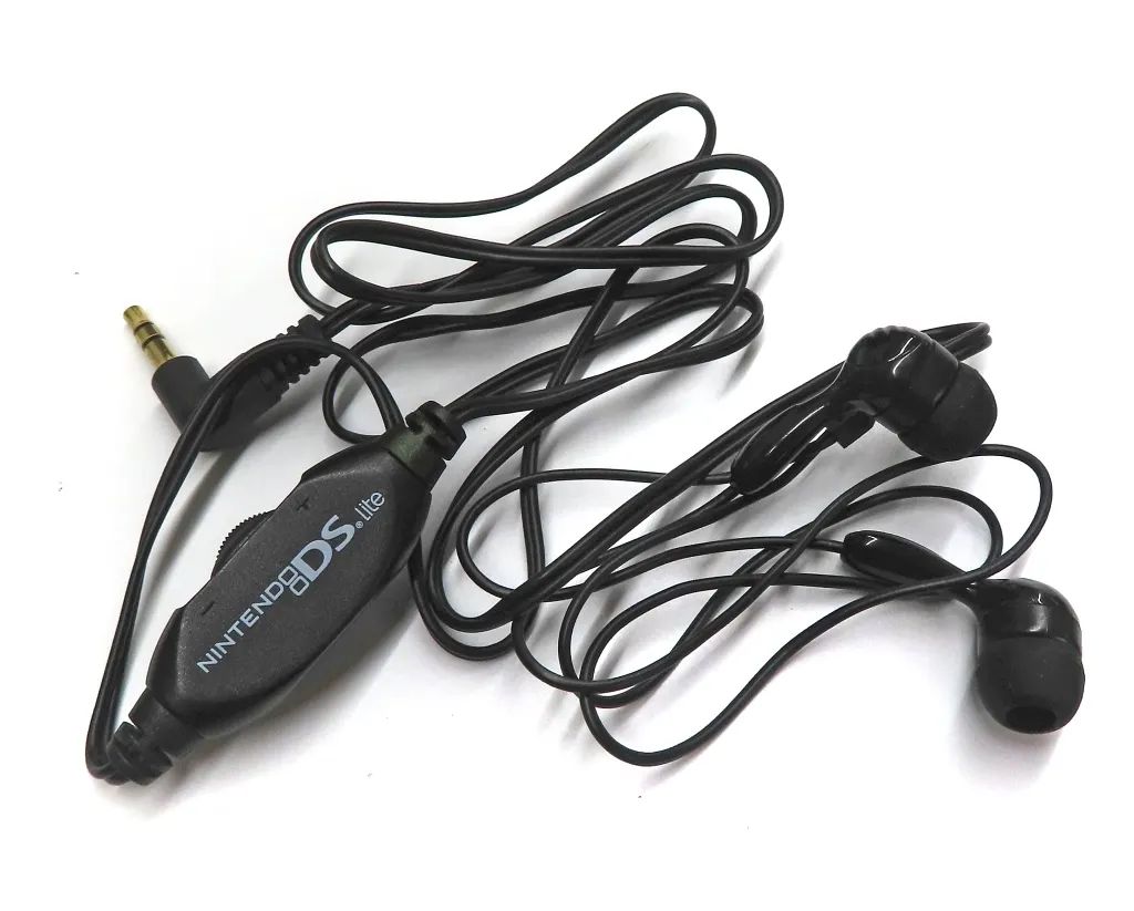 [Used] Nintendo DS Hard Inner Earphones DSLite Black