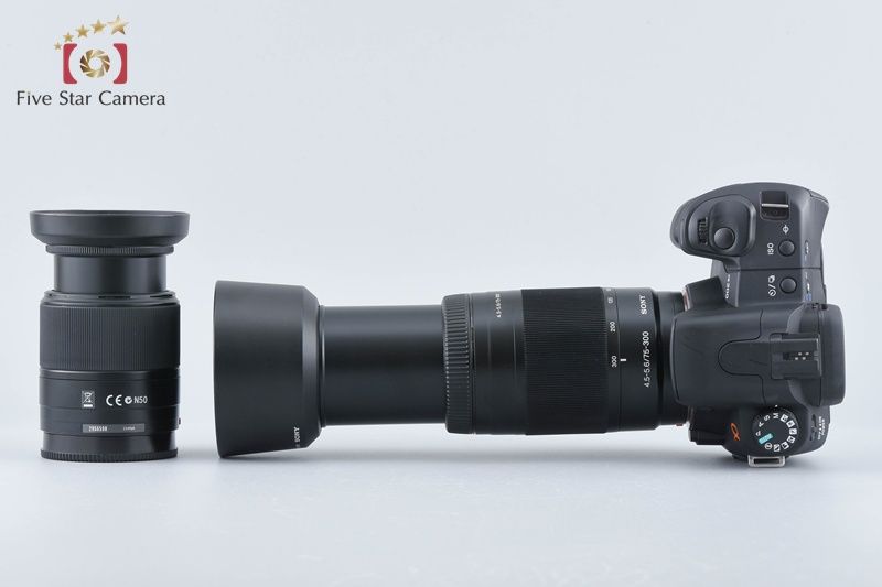カメラ 【】SONY ソニー α200 DSLR-A200 ダブルズームレンズキット