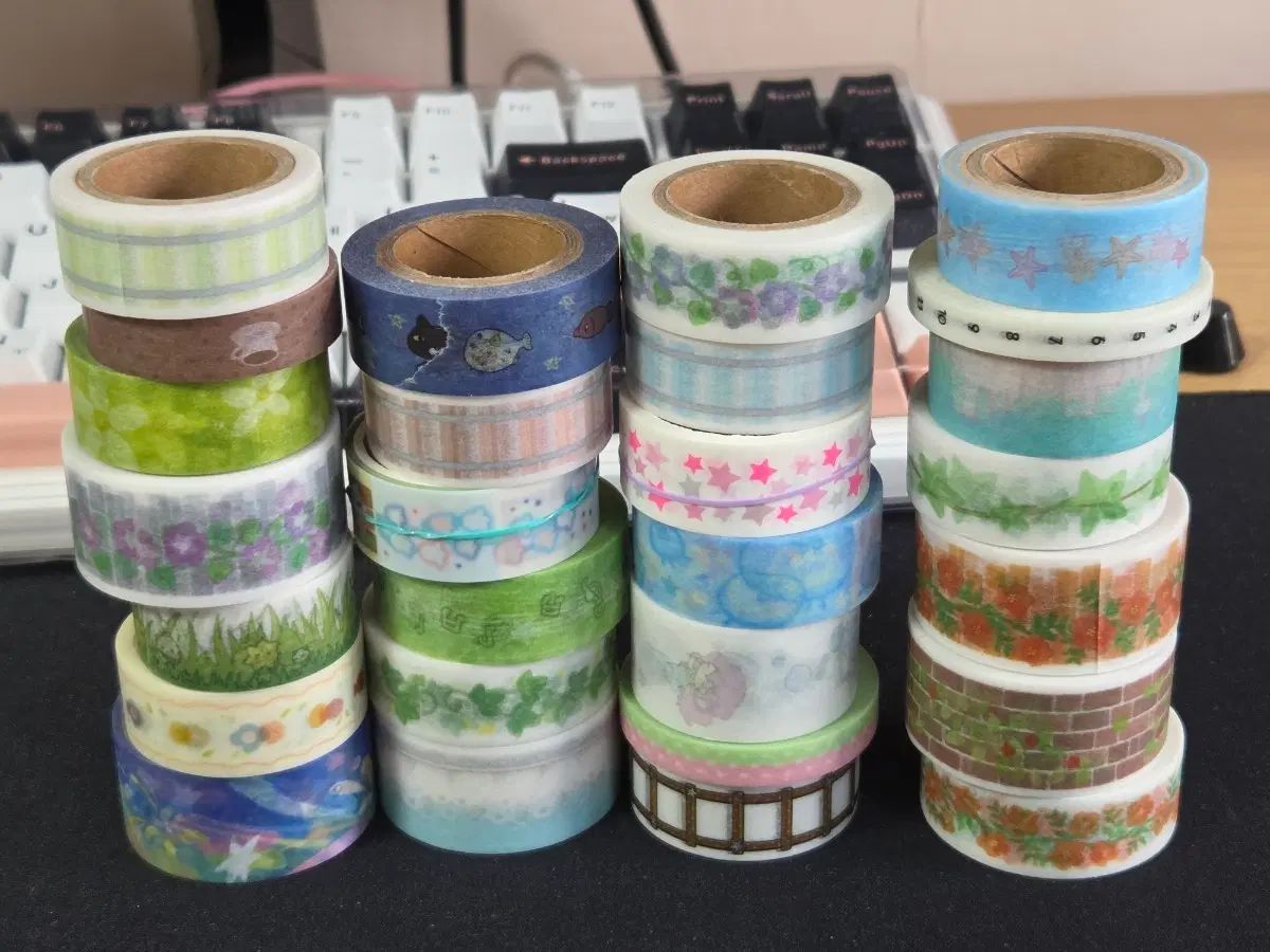 ダイアリーデコ 麻マスキングテープ 27種 まとめ 出品