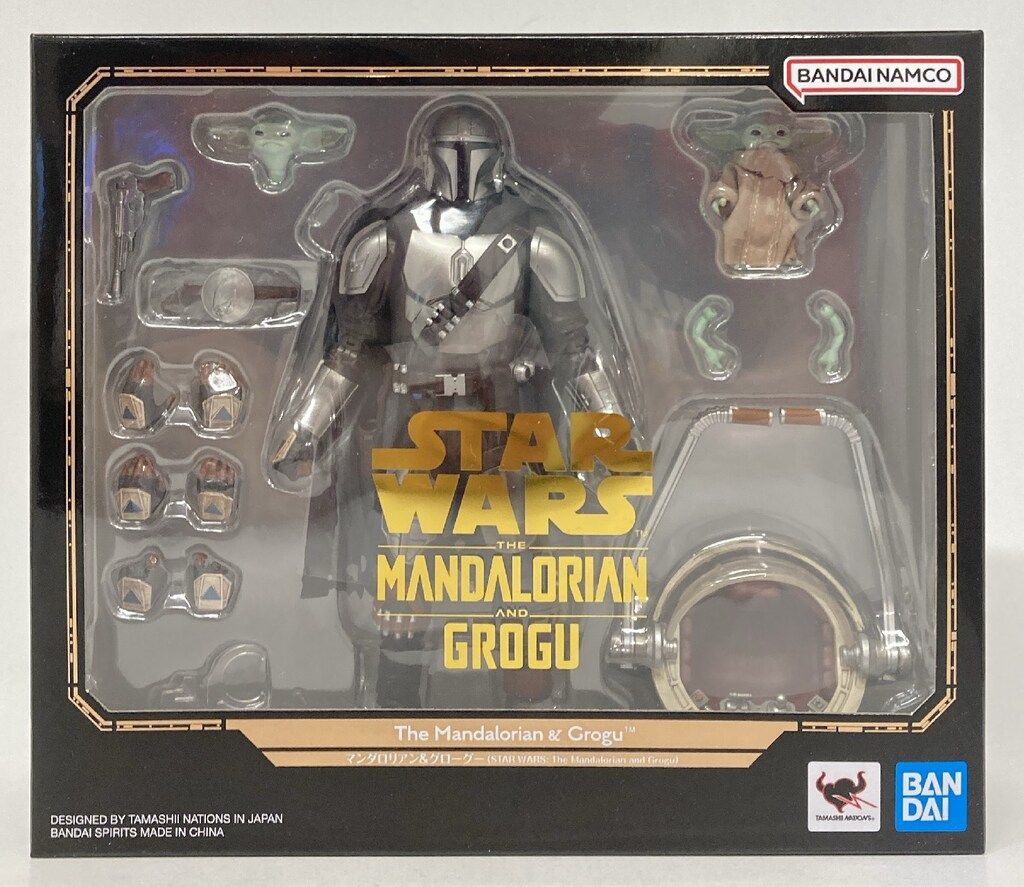 バンダイ S.H.Figuarts マンダロリアン&グローグー(STAR WARS: The Mandalorian and Grogu)