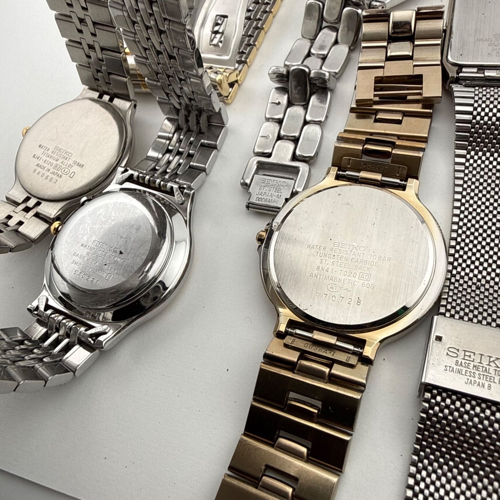 SEIKO セイコー DOLCE ドルチェ まとめ セット メンズ 腕時計 ジャンク