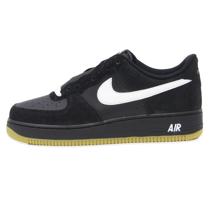 未使用 NIKE ナイキ 28cm AIR FORCE 1 07 LV8 IB6388-001 エアフォースワン エレベイト BLACK/GUM LIGHT BROWN/WHITE 18002381