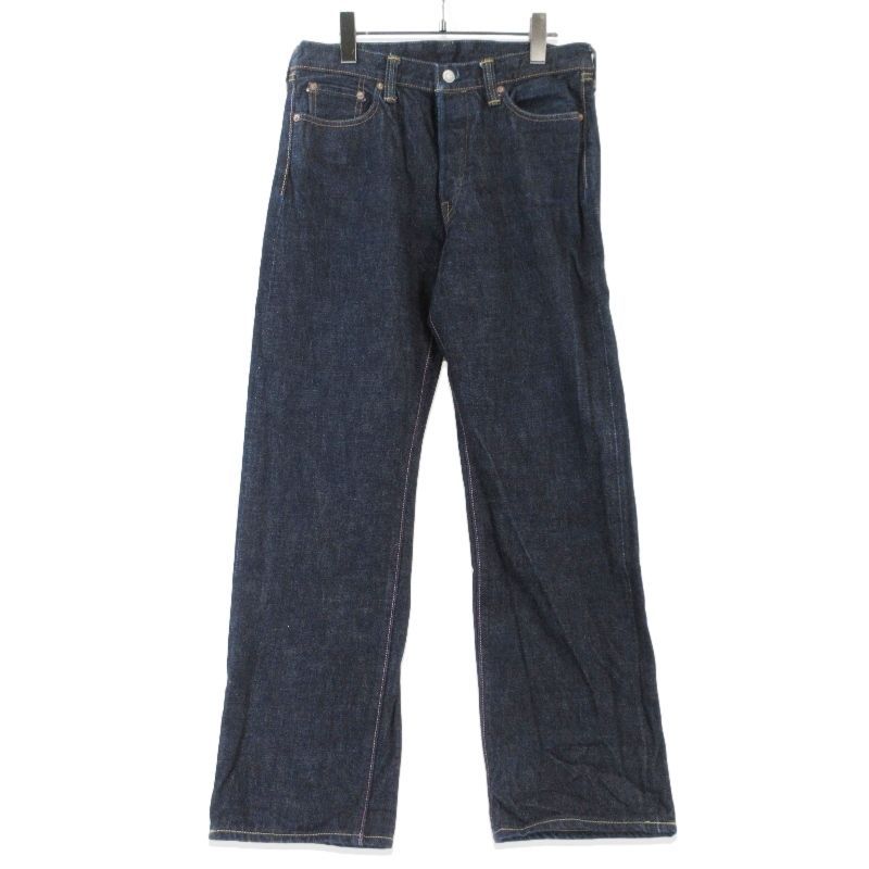 MOMOTARO JEANS 桃太郎ジーンズ デニムパンツ 901 15.7oz 岡山 ストレート セルビッチ ボタンフライ インディゴ 32 99001611