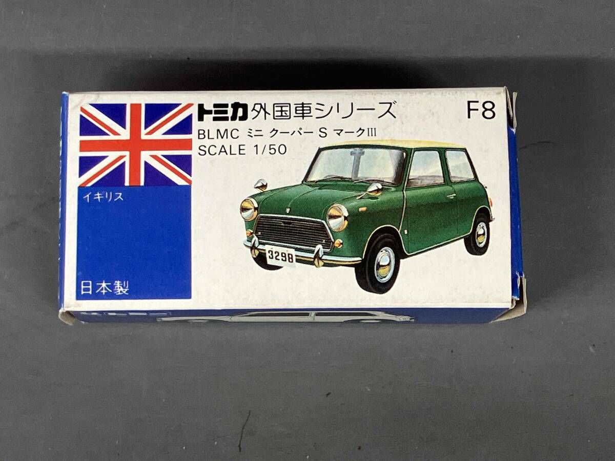 トミカ F8 BLMC ミニクｰパｰS マｰクⅢ 赤 ルｰフ:白/Lipton's シｰト:白 Royal London 外国車シリｰズ リプトン特注 青箱 日本製 トミー 7,132円