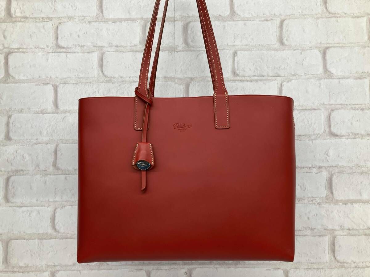 BoldriniSelleria ボルドリーニ セレリア トートバッグ レッド