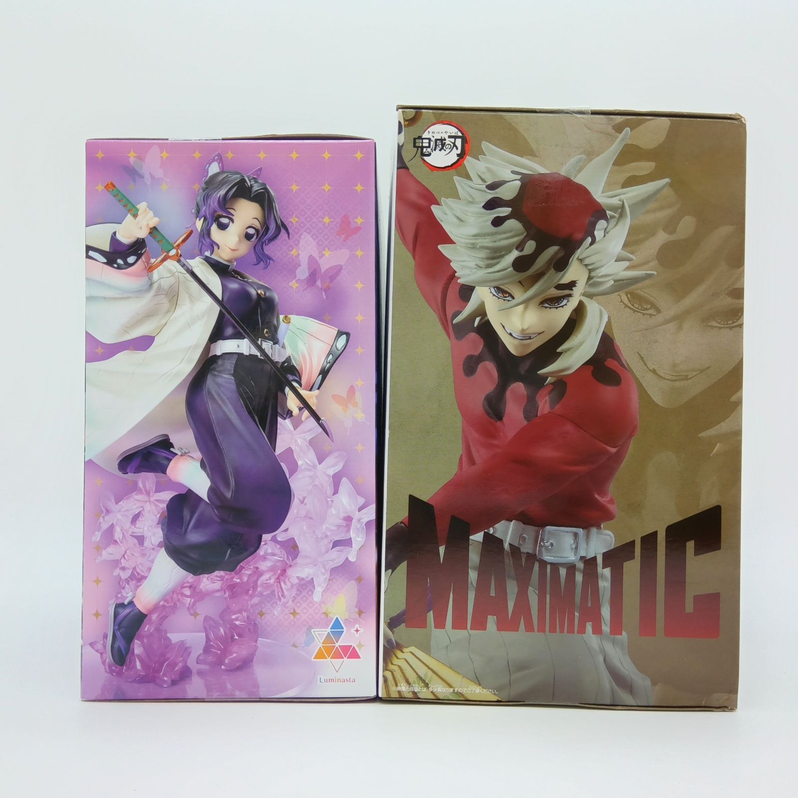 未開封】鬼滅の刃 胡蝶しのぶ 童磨 Luminasta MAXIMATIC ルミナスタ