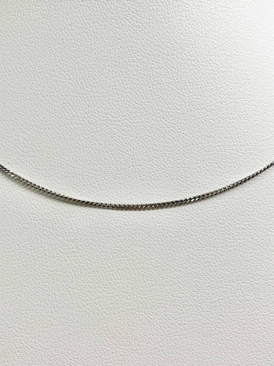 【造幣局刻印】Pt850（総2.8g）39㎝ プラチナ シンプル チェーン ネックレス 26,312円