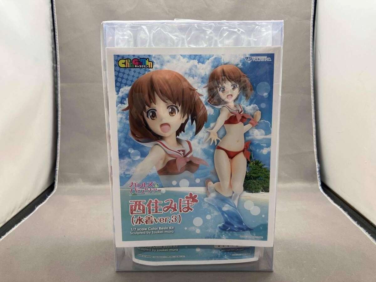 プラモデル ボｰクス 1/7 西住みほ 水着ver.3 キャラグミン ｢ガｰルズ&パンツァｰ｣ イベント限定