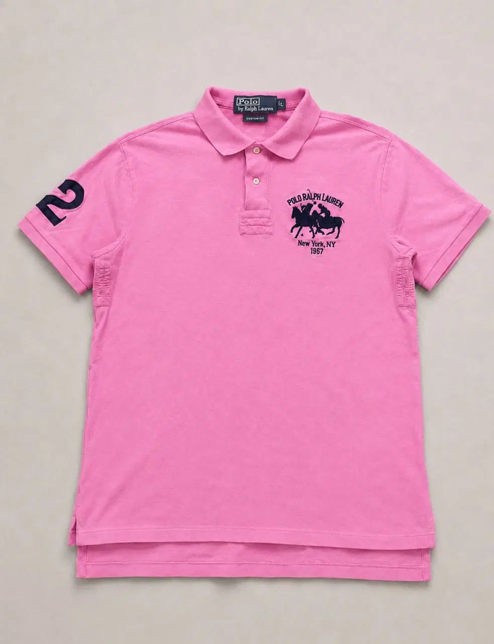 Polo ポロ ラルフローレン NEW YORK 1967 ビックポニー ピンク PK