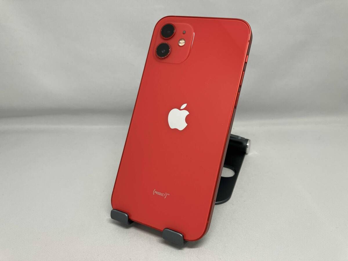 docomo 【SIMロックなし】NGHW3J/A iPhone 12 128GB レッド docomo