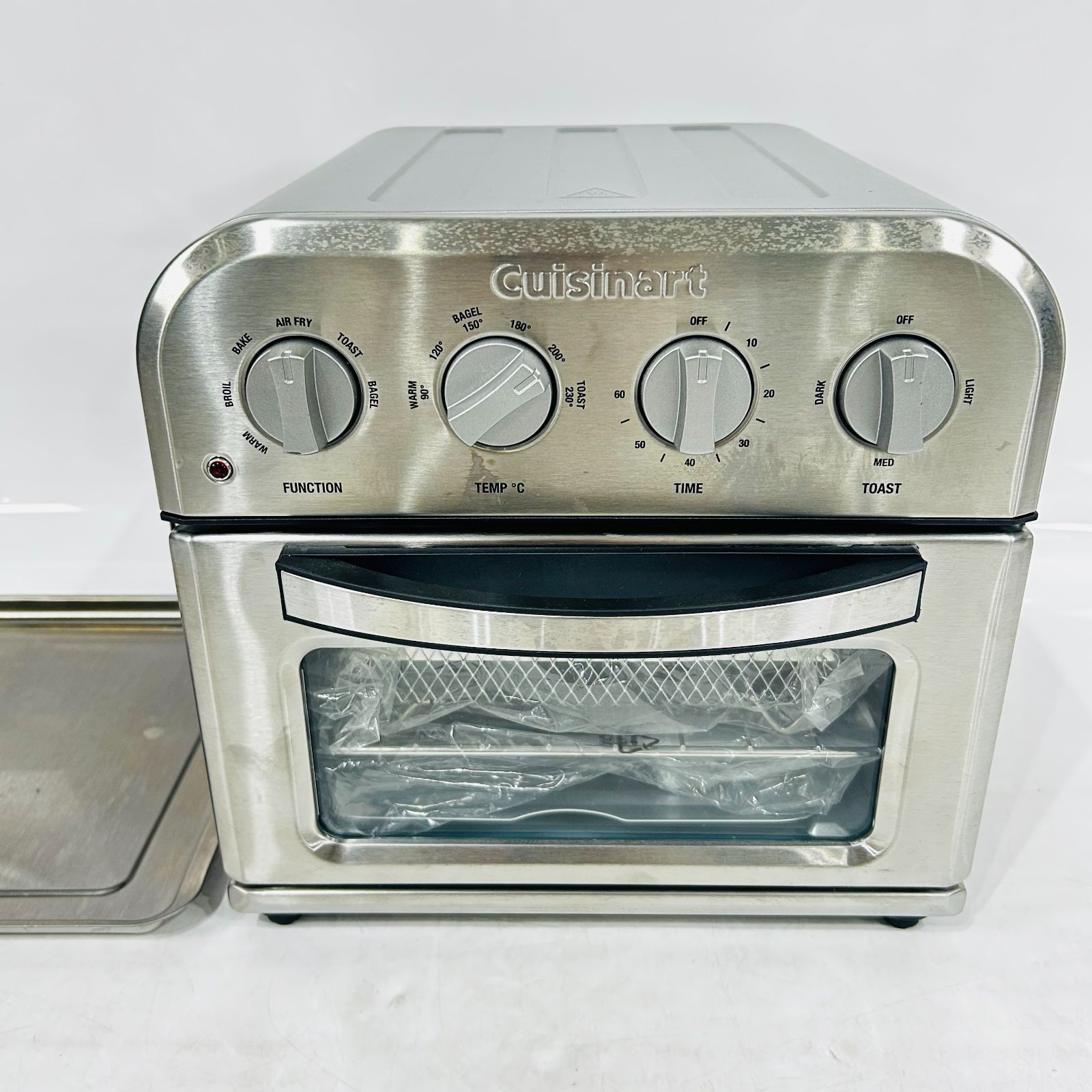 NC4482 クイジナート ノンフライ&オーブントースター TOA-28J シルバー Cuisinart 2021年製 検i