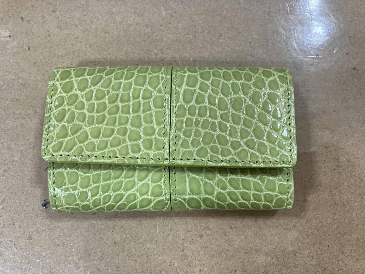 Camille Fournet カミーユフォルネ キーケース 6連キーケース 黄緑 通年 6,965円