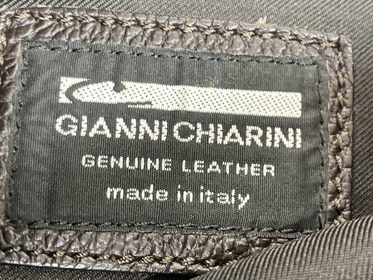 GIANNI CHIARINI ジャンニ キアリーニ ショルダーバッグ ダークブラウン 通年 GIANNI CHIARINI ジャンニ キアリーニ ショルダーバッグ ダークブラウン 通年