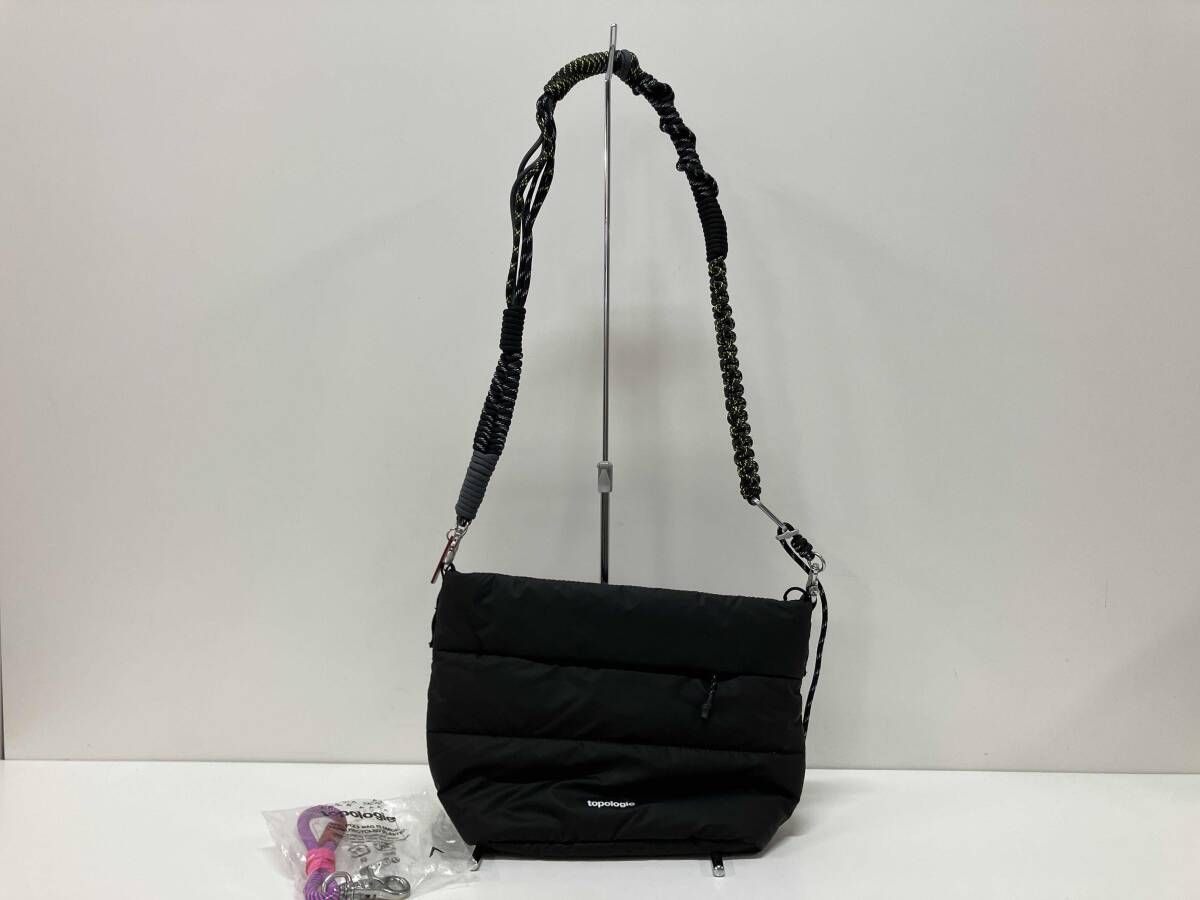 topologie トポロジー BESACE PUFFER ベサス パッファー ショルダーバッグ ブラック