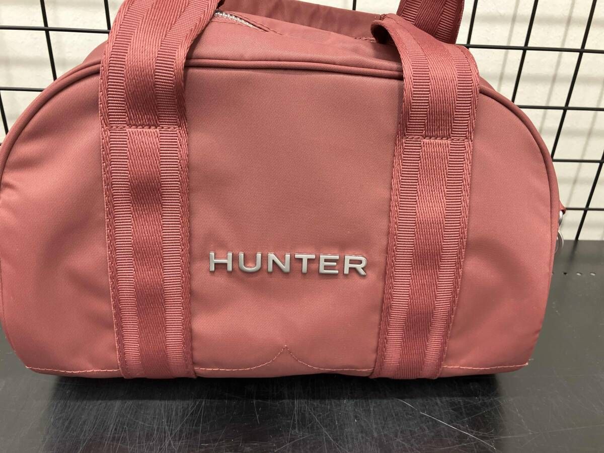 HUNTER ハンター/ハンドバッグ/2way/ワインレッド/