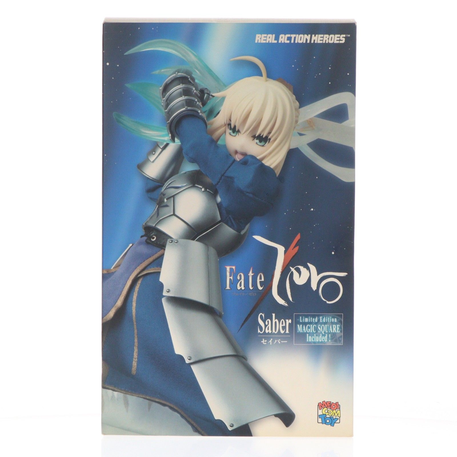 リアルアクションヒーローズ No.619 RAH セイバー 初回生産限定版 Fate/Zero(フェイト/ゼロ) 完成品 可動フィギュア メディコム・トイ