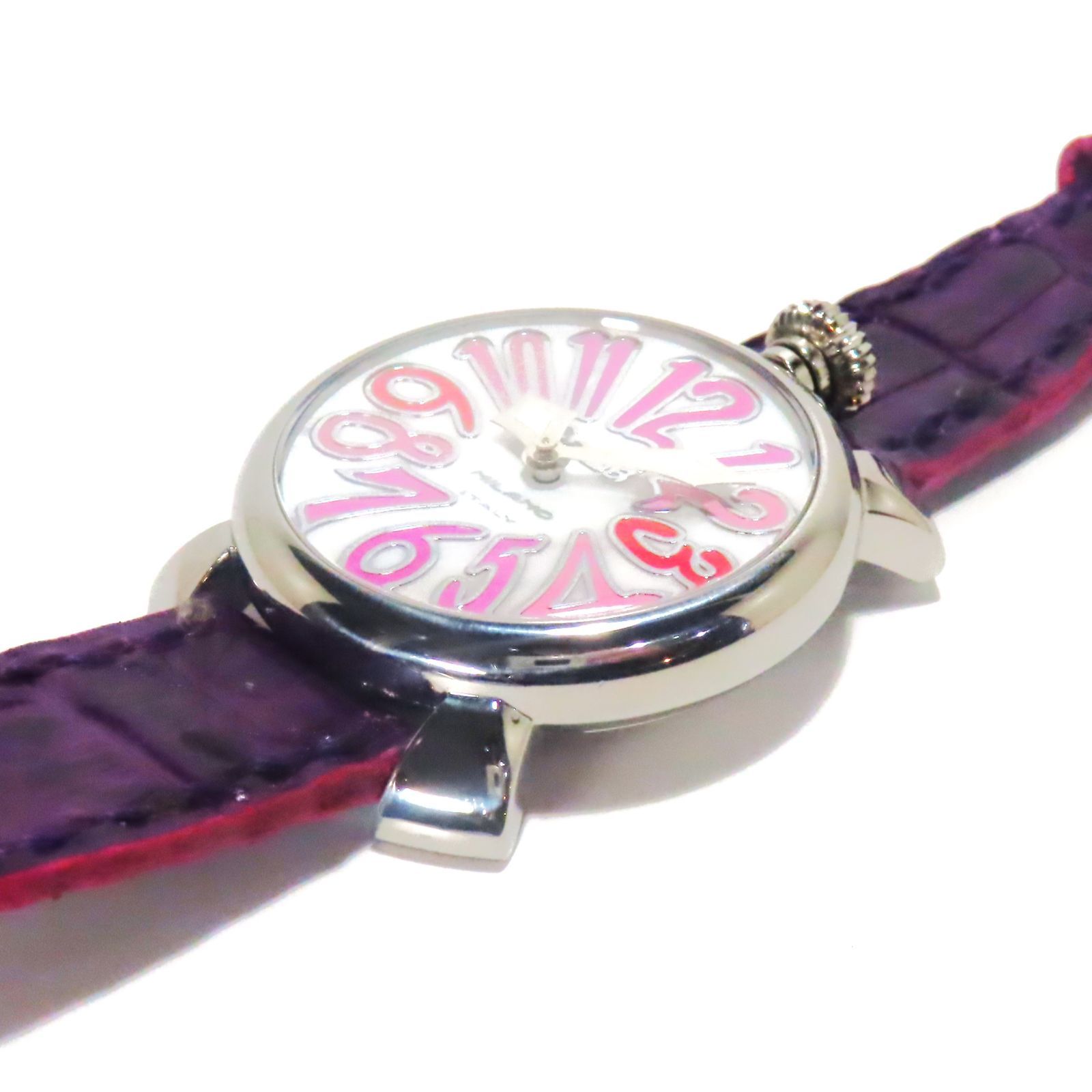 美品 稼働品 GAGA MILANO MANUALE 40 ガガミラノ マヌアーレ 40 