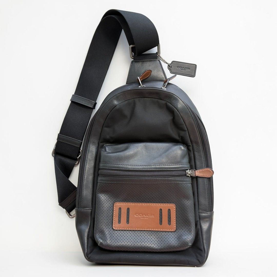 COACH コーチ F56877 テレインパック ボディバッグ ブラック - メルカリ